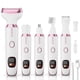 thumbnail image 1 of Afeitadora eléctrica 5 en 1 para mujer, inalámbrica, Wet Dry 3028A, blanca, 1 of 6