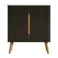 thumbnail image 4 of FFZ U136-Etna30F-308 Etna 30" Brushed Black Oakt Bathroom Vanity With Sink, Freestanding & Wall Mounted Bathroom Cabinet Options For Modern Bathrooms, Kd, 4 of 6
