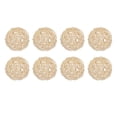 thumbnail image 1 of Unique Bargains 8 Pcs Wicker Rattan Balls 3.9 Inch Rattan Decorative Balls for Vase Fillers Craft Home Decor Natural, 1 of 5