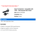thumbnail image 2 of Outer Tie Rod End - Compatible with 1994 - 1996 Chrysler New Yorker 1995, 2 of 2