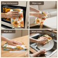 thumbnail image 5 of 4 Pcs Funny Kitchen Towels,White Green Stem Sunflower Pattern Microfiber Dish Towels,Kitchen Tea Towels,Kitchen Towel Set (18" X 26"), 5 of 7