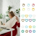 thumbnail image 3 of Acahhotxx Knitting Markers, 60/80/160/240Pcs Stitching Markers Heart Flower Shaped Stitching Stoppers Crochet Locking Markers Knitting Mark Rings, 3 of 3