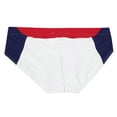 thumbnail image 4 of Short Swimming Trunks for Men Solid Color High Vent Quick Dry Swimwear Shorts, 4 of 9
