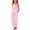 Pink, variant on Miluxas Girls Linen Outfit 2 Piece Sleeveless Cami Top and Wide Leg Pants Set Kids Solid Casual Summer Beach Vacation Clothes Purple 170