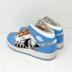thumbnail image 5 of Ni - ke Ni - ke Boys Air Jordan 1 Mid DR6492-100 Blue Basketball Shoes Sneakers Size 7Y, 5 of 5