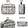 thumbnail image 3 of Daisy Pioneer Flower and Hearts Insulated Lunch Bag Teens,Bento School Lunch Bag for Teens for Work,Picnic or Travel 10.6x7.7x4.3 Inches,12 Can Capacity, 3 of 6