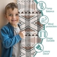 thumbnail image 3 of Blackout Kids Curtains,Boho Bohemia Geometric Line Art Childrens Insulated Curtains Set Of 2,Bedroom Essentials,Toddler Room Decor 42"x63"(106x160cm), 3 of 4