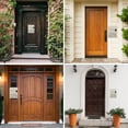 thumbnail image 2 of 1 Pc Lock Mailbox Retro Letter Box Wall Mount Letter Box Newspaper Mailbox, 2 of 9