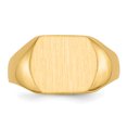thumbnail image 4 of Bague Signet en Or Jaune 14K, 4 of 5