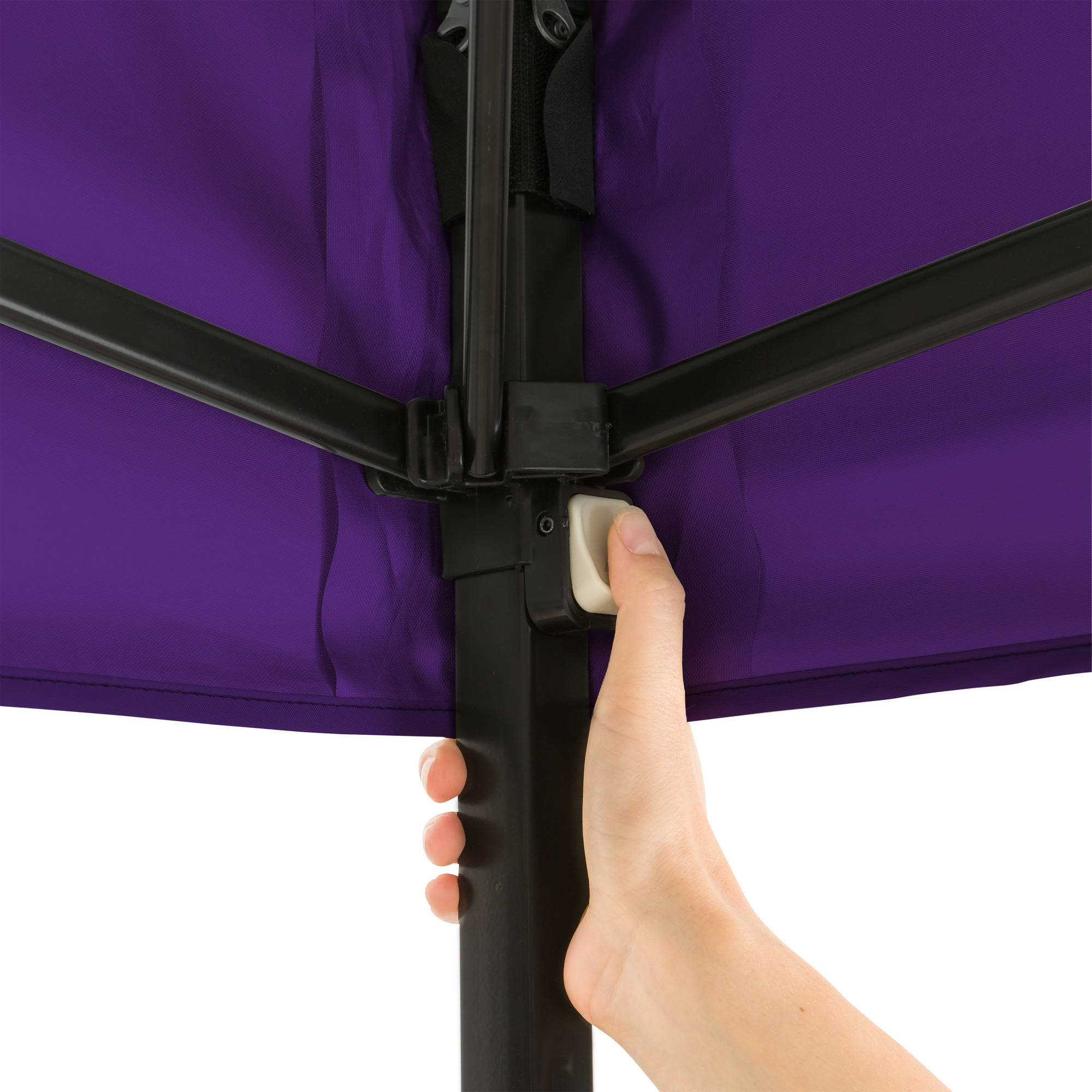 Ozark Trail 10' x 10' Purple Instant Outdoor Canopy with Heavy Duty Construction - image 2 of 6