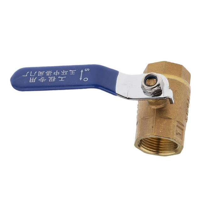 Válvula de Latón de 3/4 pulgadas para equipo de riego herramientas exteriores Manga Azul Sharpla Válvula de bola de latón DN40