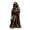 Skeleton Reader Gothic Sculpture#1, variant on Grim Reaper Gothic Statue, Dark Macabre Halloween Decor Figurine, Vintage Distressed Alloy Ornament, Spooky Holiday Tabletop Accent For Halloween Party(Skeleton Reader)