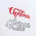 thumbnail image 1 of Marco de fondo Cutting Dies Annchaos con forma de feliz Navidad, 9,3 x 4 cm, 1 of 5