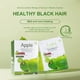 thumbnail image 4 of Crema Capilar con Aceite Vegetal Natural para Cabello Negro y Canas | No Mancha | Color Duradero | 10 Sobres, 10 Paquetes de Guantes | Acabado Intenso y Brillante, 4 of 7