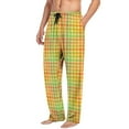 thumbnail image 5 of Meichang Men's Plaid Pajama Pants Lounge PJ Bottoms Elastic Waisted Drawstring Casual Sleepwear Pants with Pockets, 5 of 6