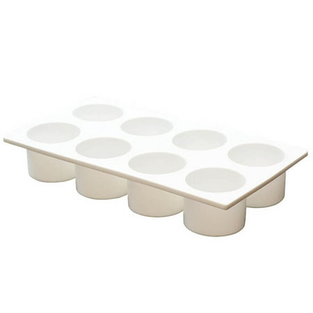

Liveday 8 Cavities Cylindrical Shaped Mousses DIY Cakes Baking Decorating Bakeware Tools Silicone Cake Mold
