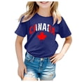 thumbnail image 1 of TZEWGL T-Shirts pour Nouveau-Né Été Manches Courtes Col Rond Imprimé Graphique Vêtements de Base pour Bébé Taille 6-7T, 1 of 4