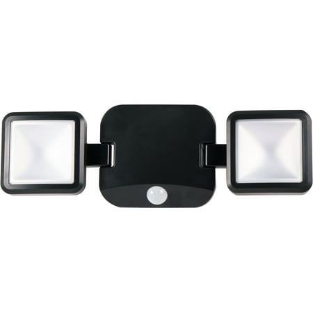 Energizer Battery-Operated LED Dual Head Motion-Sensing Security Light,