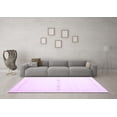 thumbnail image 3 of Ahgly Company Indoor Rectangle Solid Purple Modern Area Rugs, 5' x 7', 3 of 4