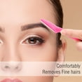 thumbnail image 3 of Eyebrow Razor, 12Packs Makeup Tools Portable Shavers Trimmers Facial Hair Knife Remover(Random Color), 3 of 5