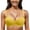 Yellow, variant on Fsqjgq Sports Bras for Women Seamless No Underwire Gathered Push Up Wireless Bras for High School Girls Underwear Comfort Smoothing Bralettes GN1 Size B/34/75AB
