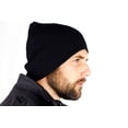 thumbnail image 2 of Gorro Everything Black 9 con forma de calavera para cabeza, color negro, 2 of 6