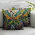 thumbnail image 3 of FUMJ Colorful Butterfly Decorative Throw Pillow Covers Farmhouse Cushion Cover for Home Couch Sofa Bench Decor, 3 of 5
