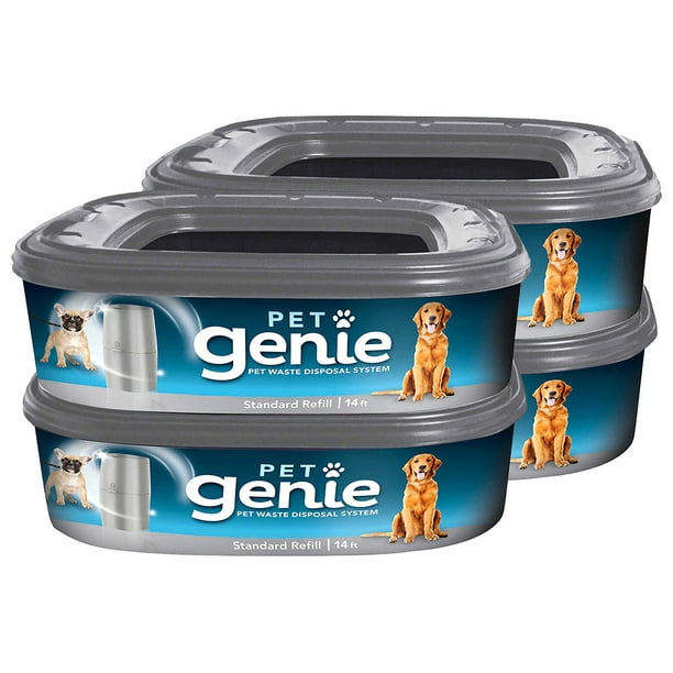 Pet Genie Ultimate Pet Waste Odor Control Refill (Pack of 4)