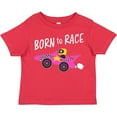thumbnail image 3 of Inktastic Born to Race- Pink Race Car Boys or Girls Toddler T-Shirt, 3 of 5