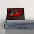 thumbnail image 3 of 3D Metal Black Red Logo F SPORT Emblem FSPORT Nameplate Car Fender Badge Trunk Decal For Lexus F SPORT Stikcer Accessories, 3 of 5