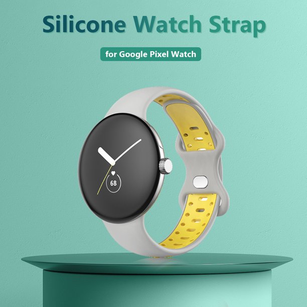 Correa de reloj de silicona engrosada Correa de reloj impermeable para Google Pixel Watch