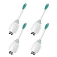 thumbnail image 2 of Replacement Brush Heads Compatible with E-Series HX7022 HX7001 Essence Xtreme Elite Advance and CleanCare Screw-On Toothbrush Handles (Pack Of 4), 2 of 5