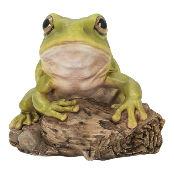 Hi-Line Gift White's Tree Frog, Green