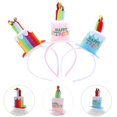 thumbnail image 2 of 3PCS Child Candle Birthday Hair Hoops Decors Funny Party Hair Accessories, 2 of 4