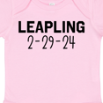 thumbnail image 4 of Inktastic Leapling- 2-29-24- Leap Year Boys or Girls Baby Bodysuit, 4 of 5
