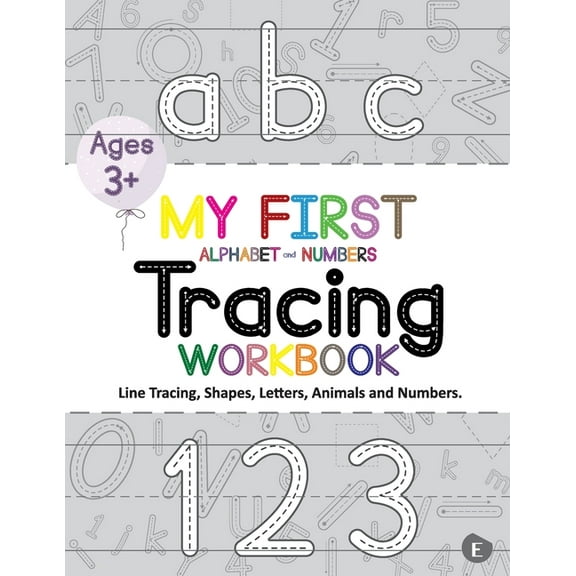 My First Alphabet and Numbers Tracing Workbook, (Paperback)
