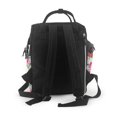thumbnail image 3 of Balery Orchids Flowers Mummy Backpack - Waterproof Twill Canvas, Large Capacity Diaper Bag with Multiple Pockets and Adjustable Straps, 3 of 6
