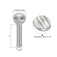 thumbnail image 2 of Vis à Pouce 1/4-20 x 1 Pouces, Lot de 5 Vis en Acier Inoxydable 304 Entièrement Filetées, 2 of 5
