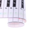 thumbnail image 3 of de Práctica Papel Impermeable para Principiante Aficionado de Música Hugo 88 Pegatinas de teclado, 3 of 5