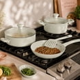 thumbnail image 3 of Elements by Thyme & Table 5 QT Ceramic Non-Stick Dutch Oven - Green, 3 of 5