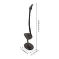 thumbnail image 2 of WEUVEB Soporte Para De Cocina Flamingo Negro De Hierro Fundido Con Retro Europeo Para Hogar, 2 of 8