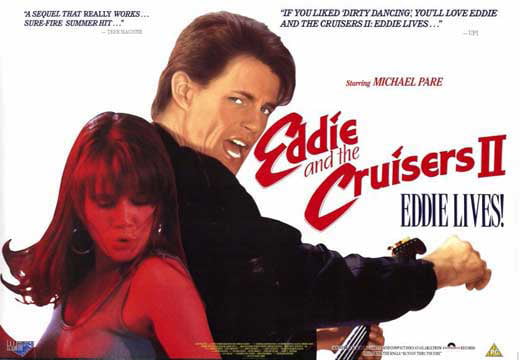 Eddie and the Cruisers 2: Eddie Lives! - movie POSTER (Style A) (11&quot; x 17&quot;) (1989) - Walmart.com