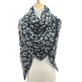 thumbnail image 4 of Bufanda de cachemira de otoño e invierno, bufanda triangular para mujer, chal cálido con estampado de leopardo clásico, 4 of 6