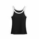 thumbnail image 2 of Blusa de poliéster para mujer, de moda, informal, de color liso, con tirantes, almohadillas para el pecho y la espalda, chalecos y tops moldeadores., 2 of 5