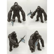 King Kong PVC Action Figure 6.5" Black Gorilla Model High Detail w/ Battle Axe