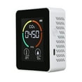 thumbnail image 2 of Detector de aire de CO2 KEWITY Monitor de CO2 Invernadero Blanco, 2 of 5