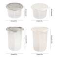 thumbnail image 2 of Tarro de almacenamiento de latas selladas transparentes de 4 rejillas con tapa multiabierta Cocina casera Contenedor de alimentos Herramienta L Advancent HA7658-02B, 2 of 7