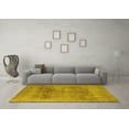 thumbnail image 3 of Ahgly Company Indoor Rectangle Oriental Yellow Industrial Area Rugs, 2' x 4', 3 of 4