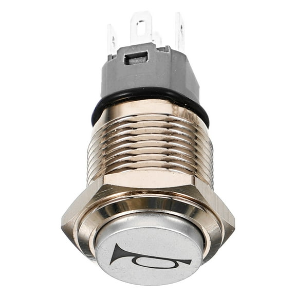 DEEPCRAFF 1Set Marine Horn Button for Boat Waterproof 3.4x1.7x1.7in