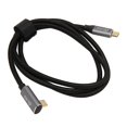 thumbnail image 1 of USB C to USB C Cable 90 Degree Angled 100W USB 3.1 Gen2 10Gbps 4K 60Hz Right Angle Type C to Type C Data Cable for Steam Deck 300cm, 1 of 4